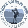 thumbnail image 2 of CafePress - Glacier National Park Magnets - 2.25" Round Magnet, Refrigerator Magnet, Button Magnet Style, 2 of 3