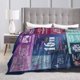 thumbnail image 3 of LHSHID Happy 16th Birthday Throw Blanket Soft Fuzzy Fleece Blanket For Couch Bed Living Room Decoration 60x80in, 3 of 5