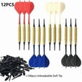thumbnail image 3 of 12 Pcs Soft Tip Darts, Plastic Darts for Electronic Targets, 3 of 5