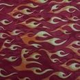 thumbnail image 4 of Flame Foggy Foil Stretch Poly Spandex Digital Print  Fabric | Spandex Palace, 4 of 10