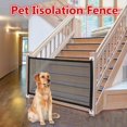 thumbnail image 3 of AAOMASSR Dog Gate Mesh Dog Fence For Indoor/Outdoor Safe Pet Dog Gate Safety Enclosure Zipper Style, 3 of 11