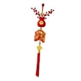 thumbnail image 4 of Decoración colgante de Año Nuevo chino Año tradicional del caballo Feng Shui creativo doble pez, 4 of 9