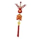 thumbnail image 4 of Decoración colgante de Año Nuevo chino Adorno de buena suerte Feng Shui 2026 Fu chino doble pez, 4 of 9