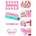 thumbnail image 3 of YIKOOLIN-Juego de manicura para el cuidado de manicura, Kit profesional de cortaúñas, 3 uds., lima de uñas, moldeador, 2 uds., separador de dedos, 3 of 5