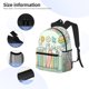 thumbnail image 3 of Disketp Books Mochila Ligera Clásica con Múltiples Bolsillos, Mochila Casual para Hombre y Mujer, Ideal para Escuela, Trabajo y Viajes, 3 of 6