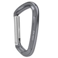 thumbnail image 2 of Shape Carabiner,1PCS Aerospace Aluminum d Climbing Lock Carabiner Shape Screw Lock Exceptional Craftsmanship, 2 of 8