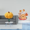 thumbnail image 2 of Cojín De Peluche Con Forma De Gato Y Calabaza De Halloween, Con Reloj, Decorativo Para Sofá, Ideal Para Dormitorio Infantil, Oficina O Cocina. Silencioso Y Colgante., 2 of 8