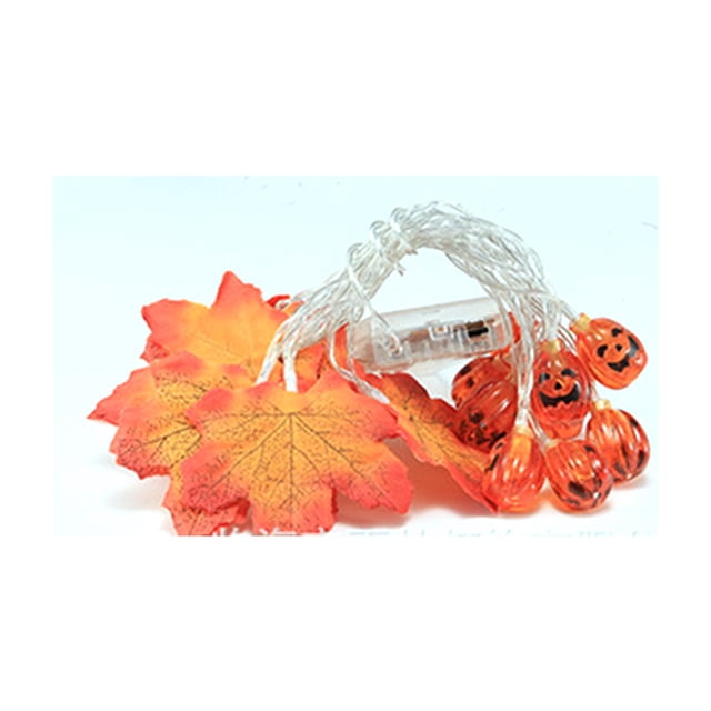 Cadena de luces LED de calabaza 3D, calabaza con pilas, acción de gracias, Navidad Ormromra CPB-SSW87-6