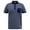 Navy, variant on Duke Mens D555 Oxley Fine Stripe Jersey Patch Pocket Kingsize Polo Shirt