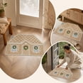 thumbnail image 5 of Gingerbread House Christmas Bathroom Rug, Non Slip Absorbent Xmas Bath Mat, Farmhouse Gingerbread Christmas Bathroom Decor for Bathtub Bedroom Shower, 16" x 24", 5 of 8