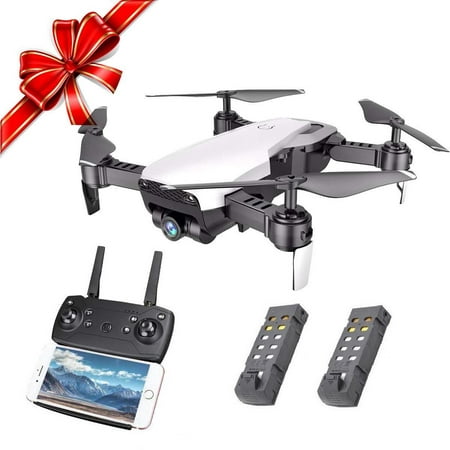 Cooligg Quadcopter Drone S163 2MP 720P HD  Selfie Camera WiFi FPV Foldable