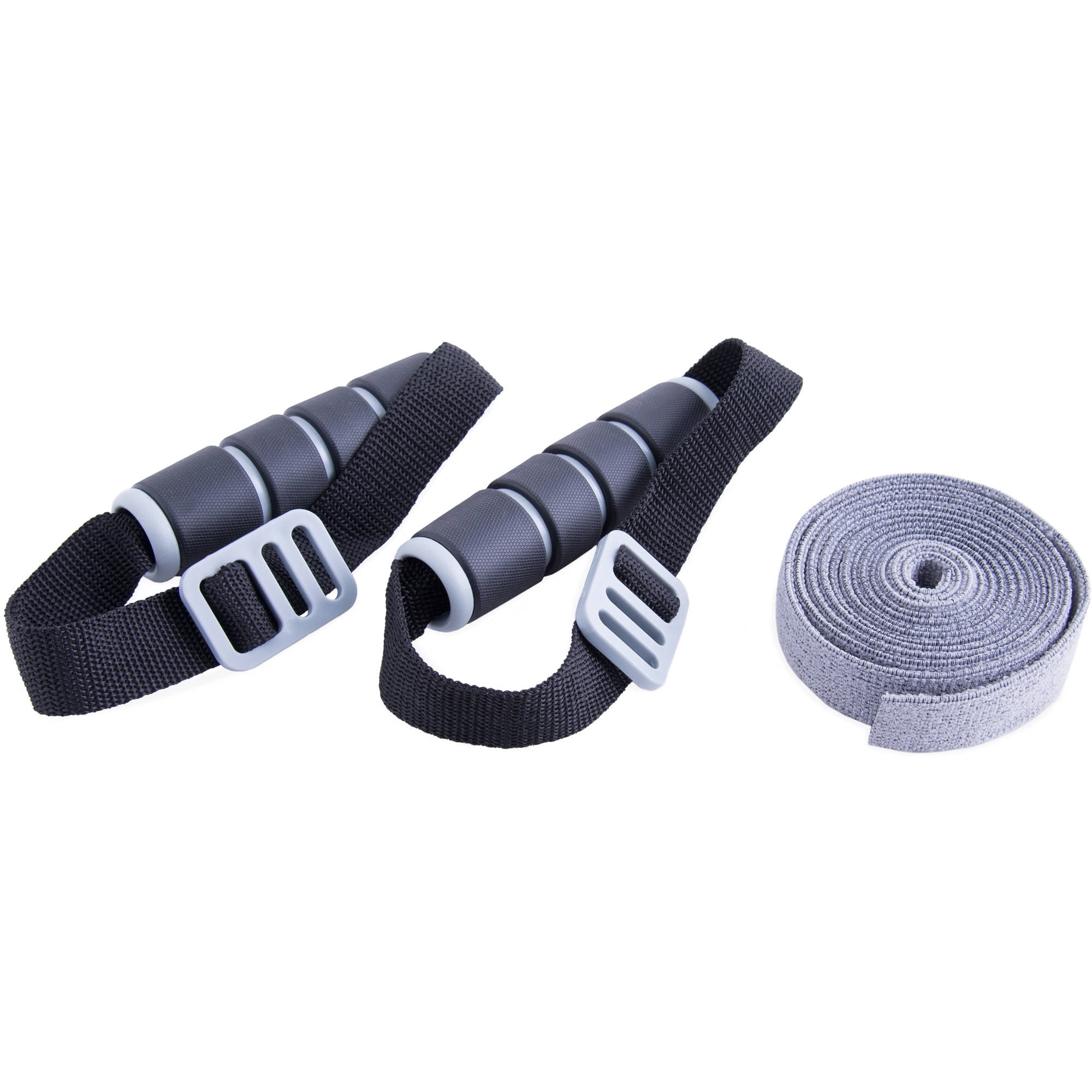 Fuel Elastic Band with Handle, Light Resistance, Gray