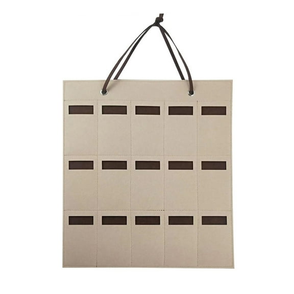 Wall Sunglasses 15 Slots Glasses Storage Display Hanging Bag Eyeglasses Rack Eyewear Stand Pocket