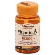 Sundown Vitamin A 10,000 IU Softgels 100 Soft Gels