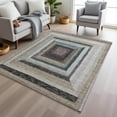 thumbnail image 6 of Dalyn Rugs Machine Washable Indoor/Outdoor Chantille Beige 9' x 12' Rug, 6 of 9