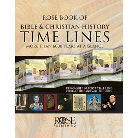 Rose Book of Bible & Christian History Time Lines : More Than 6000 Years at a