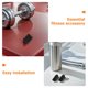 thumbnail image 3 of UPOUART 16Ud Clip De Para Treadmill Para Parada De Color Negro Universal, 3 of 7