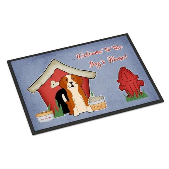 Carolines Treasures BB2864JMAT Dog House Collection English Foxhound Indoor or Outdoor Mat, 24 x 0.25 x 36 in.