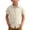 Beige, variant on dazeni Summer Linen Shirts Girls Button Down Shirt Short Sleeve Blouse for Collared Lightweight Breathable Lapel Tops White 140