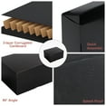 thumbnail image 5 of Foryoubyyu Black Cardboard Shipping Boxes, 12x9x4, 20 Pack, 5 of 7