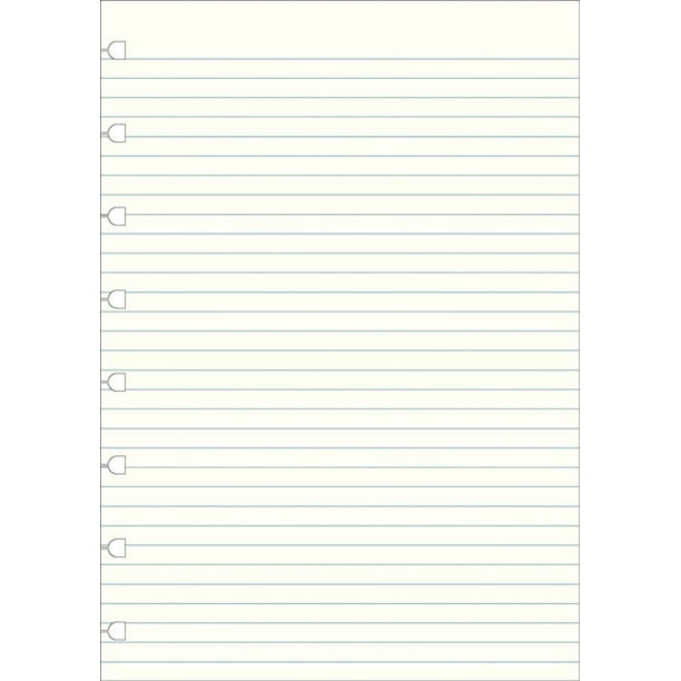 Filofax A5 Notebook Ruled Paper Refill - Walmart.com - Walmart.com