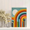 thumbnail image 2 of Qisvanset Vintage Library Canvas Print 12x16 Inch Study Room Wall Art, 2 of 8