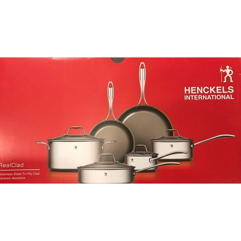 HENCKELS RealClad 5-ply Stainless Steel and Aluminum Clad Cookware