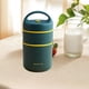 thumbnail image 5 of Lonchera térmica con cuchara plegable | Termo para sopa de acero inoxidable de 680 ml | Contenedor portátil para el trabajo y la escuela | Aislamiento de 3 capas para comidas frías y calientes, 5 of 6