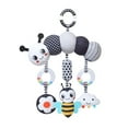 thumbnail image 5 of Newborns Developmental Toy Soft Plush Mobile With Black White Patterns For Bed Safety, 5 of 8
