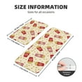 thumbnail image 2 of Kitchen Mats for Floor 2 Piece - Cute Popcorn Red Anti Fatigue Mats for Kitchen Floor, Kitchen Rugs Washable Non Slip for Bedroom Office Bathroom Home Kitchen Decor, 2 of 6