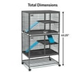 thumbnail image 2 of Mid West Ferret Nation Double Unit With Stand, 2 of 7