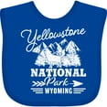 thumbnail image 3 of Inktastic Wyoming Yellowstone National Park Boys or Girls Baby Bib, 3 of 4