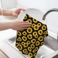 thumbnail image 6 of Sikiie Sunflower 6 Waffle Weave Kitchen Dish Cloth,Super Absorbent Kitchen Dish Towels 16*26 Inches for Dish Rags Washing Dishes, Drying Dishes, 6 of 7