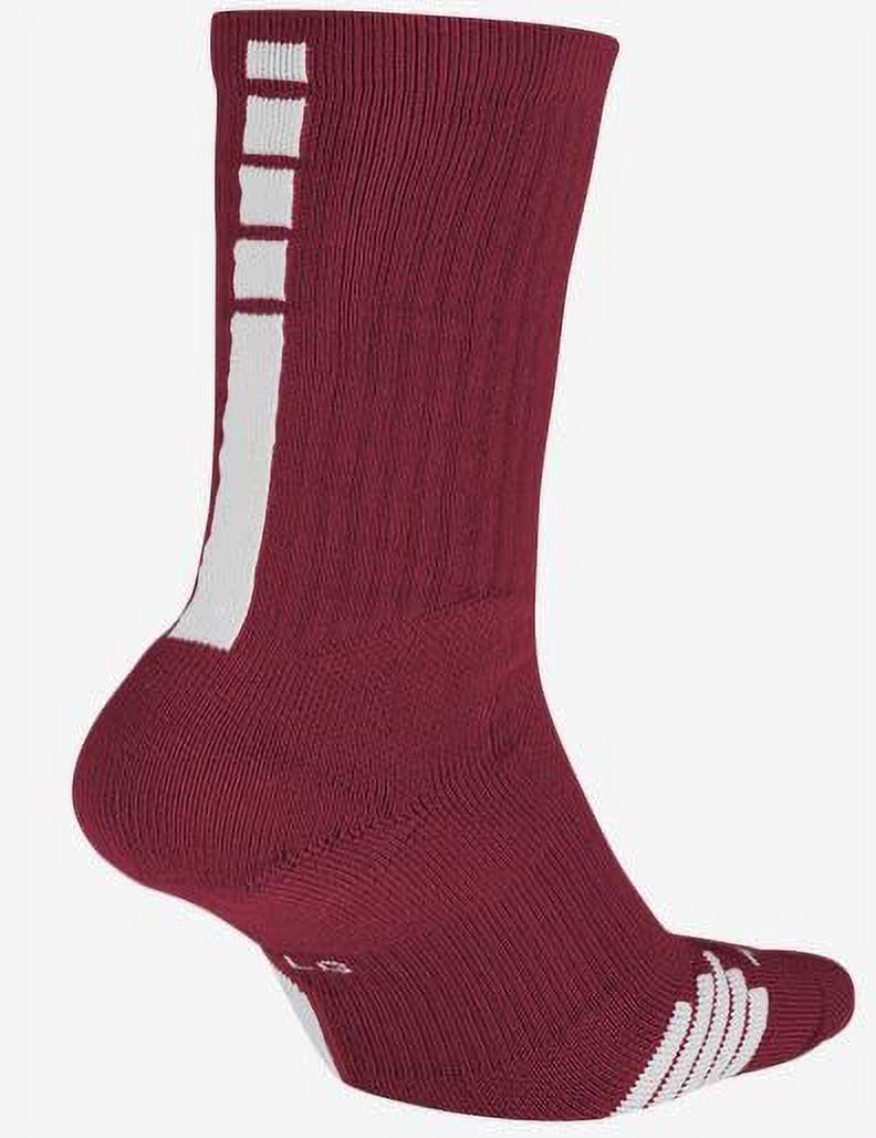 maroon elite socks