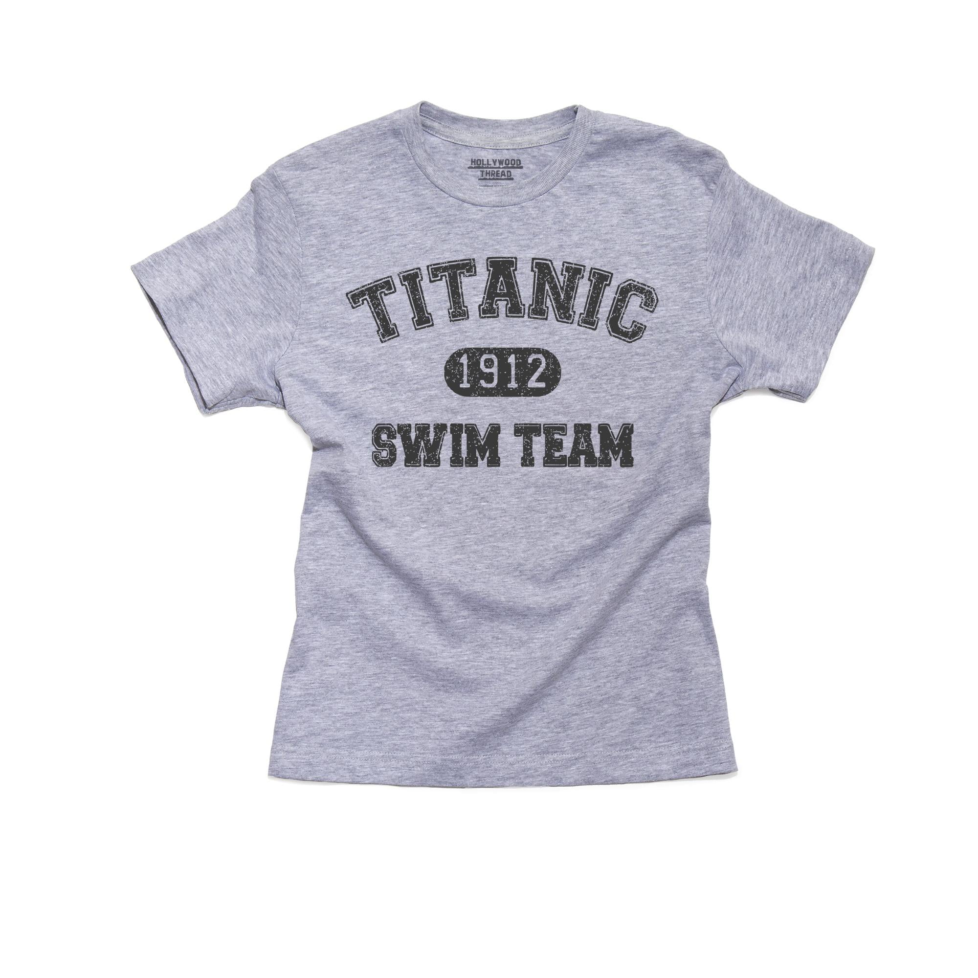 CafePress Titanic Swim Team Baseball Shirt 
