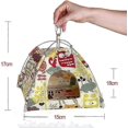thumbnail image 2 of Parrot Hammock Bird Nest Hanging Tent Warm Triangular Pet Cave Hanging Washable for Parrot Parakeet, 2 of 2