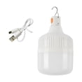 thumbnail image 3 of Bombilla de luz de emergencia, luz LED inalámbrica para acampar para el hogar, senderismo, corte de energía Blanco 300W USB, 3 of 8