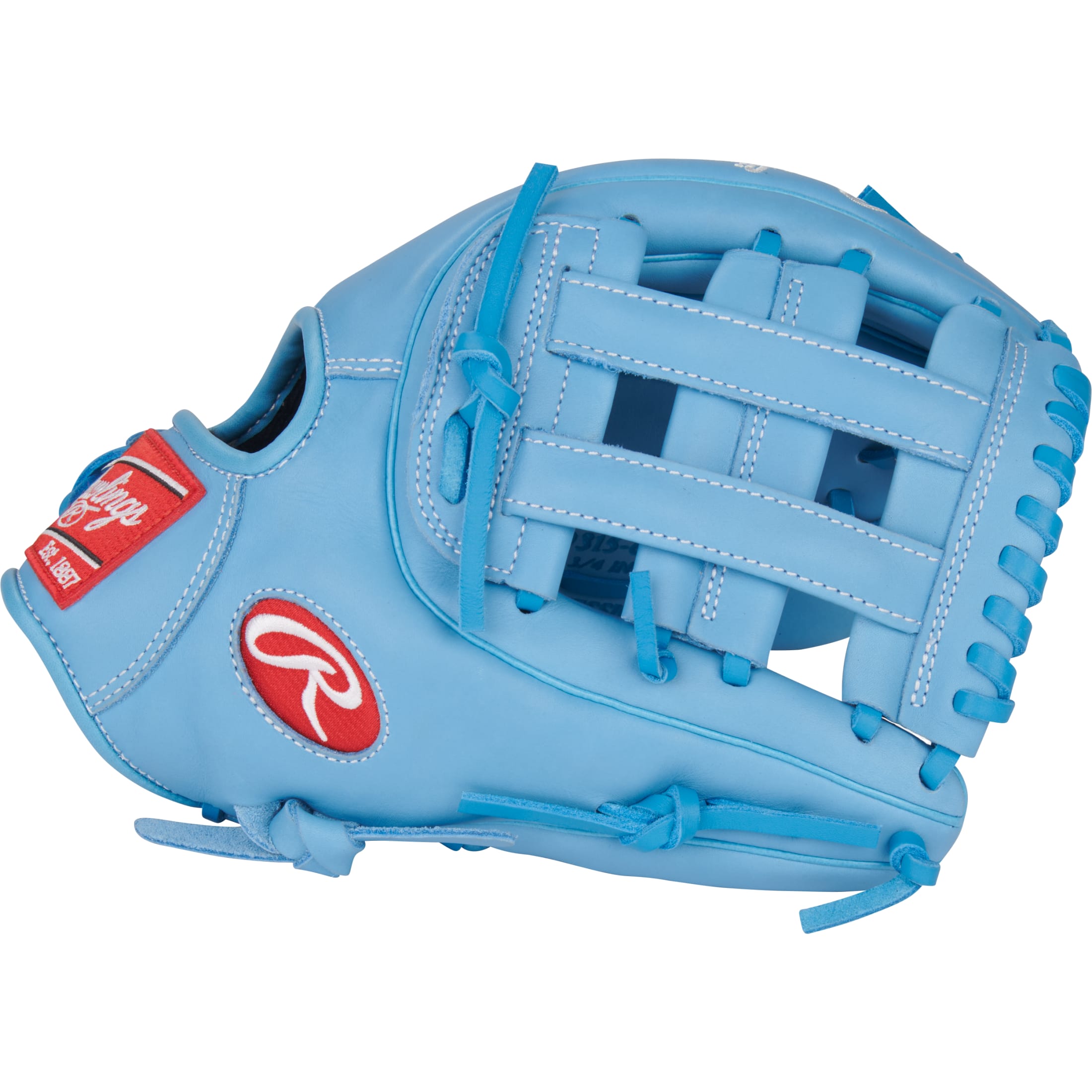 Rawlings R9 11.75-Inch Infield Glove Columbia Blue photo 4