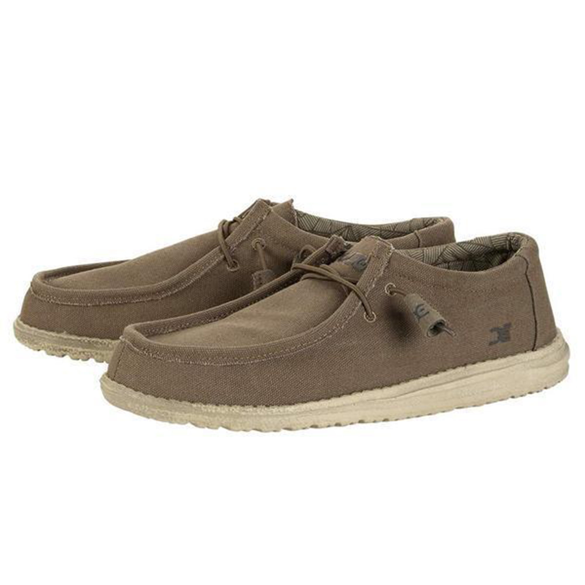 Hey Dude Mens Wally Canvas Loafers