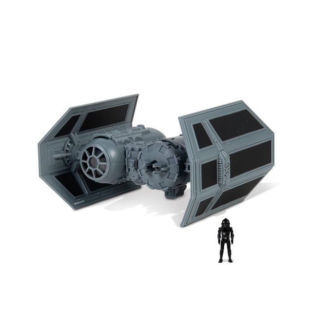 Bombardero TIE de juguete STAR WARS Micro Galaxy Squadron de 12,7 cm con higo