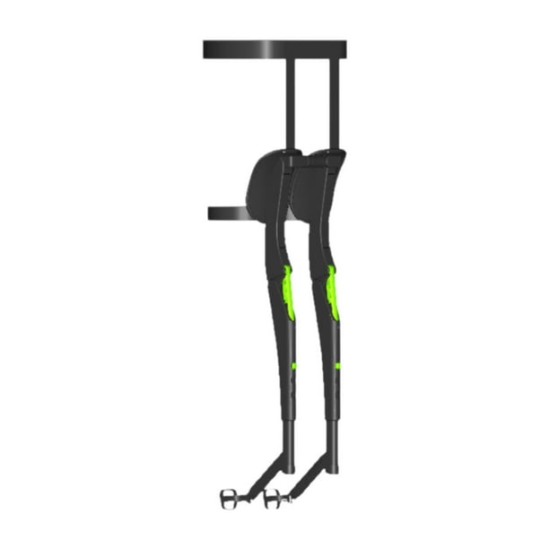 Silla portátil asiento de pierna abrazadera versátil de hasta 100 kg silla creativa ajustable plegable para caminata de jardinería picnic