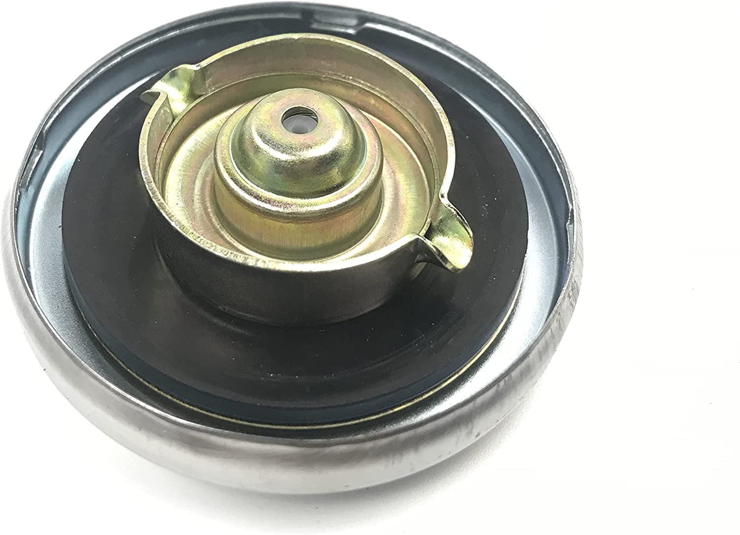 JSD 0.72 Gallons 4x15 Spun Aluminum Vertical Round Gas Tank 1/4 NPT Outlet