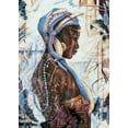 thumbnail image 2 of Unknown 24x32 White Modern Wood Framed Museum Art Print Titled - The Tear, 2 of 4