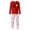 Men, variant on Yuaguia Family Matching Christmas Pajamas, Tis the Season to be Tipsy Letter Print Red Long Sleeve Top and Merry Everything White Lounge Pants Sleepwear Set, Baby 12 Months