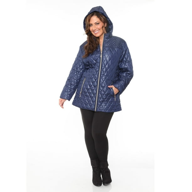 women's plus size puffer coats on sale