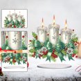 thumbnail image 2 of Velas Navideñas Acrílico Con Forma Especial Kits Arte Diamantes Escritorio, 2 of 9