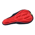 thumbnail image 1 of Shisuyan Coussin de Siège en Gel Confortable pour Cyclisme Housse de Selle 3D (Rouge), 1 of 4