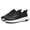Black And White, variant on Men'S Wide Toe Box Running Shoes - Low-Top Breathable Synthetic Upper, MD Rubber Sole for All-Season Comfort, Wide Foot Design for Outdoor & Casual Wear - Available in Multiple Colors, Comfortable