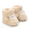 thumbnail image 2 of Fozruso Winter Baby Boots Soft Warm First Cozy Animal Design Sole For Boys Girls Toddler Footwear Indoor Outdoor Use,Mid Calf Boots Sizes 4 Toddler(0-6 Months), 2 of 6