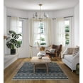 thumbnail image 3 of Avec Payton Collection 5-Light Contemporary Champagne Bronze Chandelier with White Fabric Shades, 3 of 14